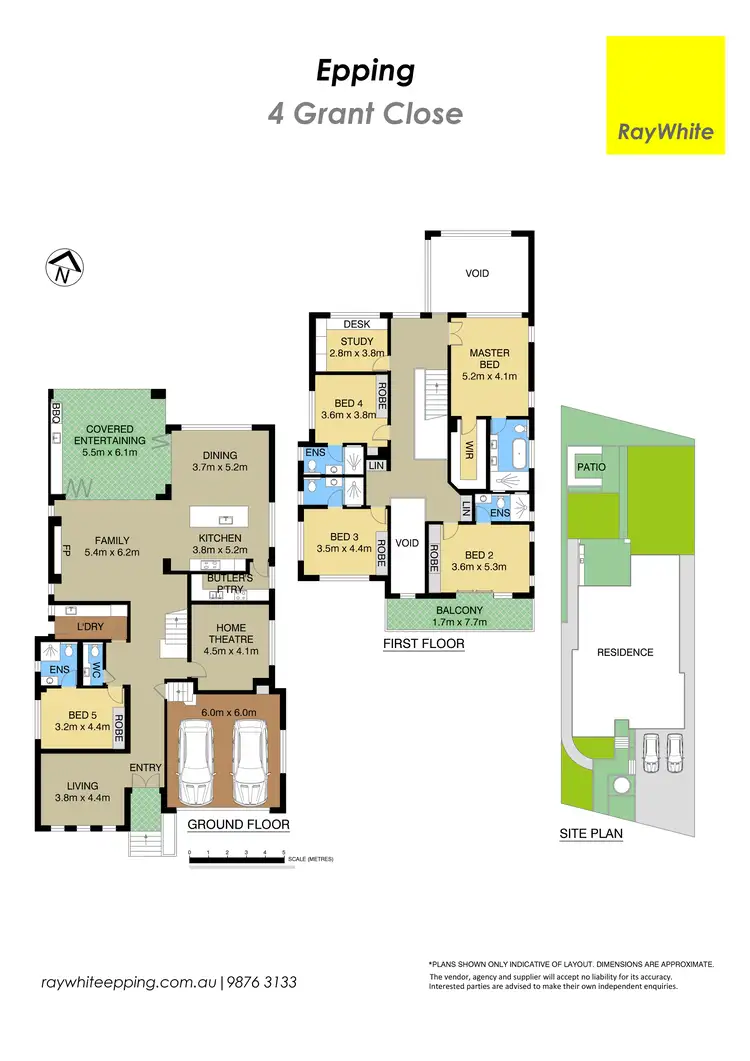 Floorplan of Homely house listing, 4 Grant Close, Epping NSW 2121