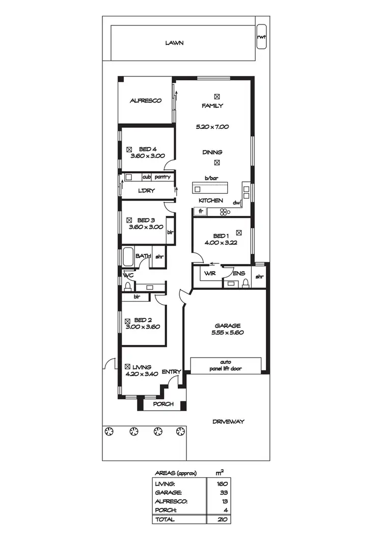 Floorplan of Homely house listing, 16 Felicity Road, Angle Vale SA 5117