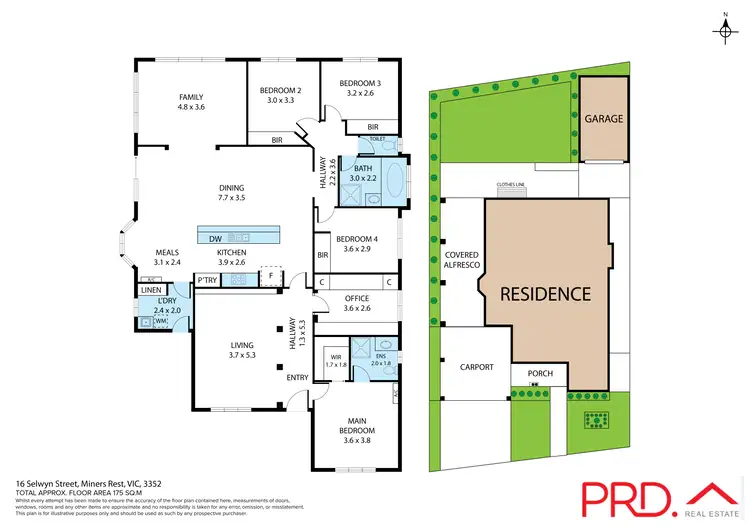 Floorplan of Homely house listing, 16 Selwyn Street, Miners Rest VIC 3352