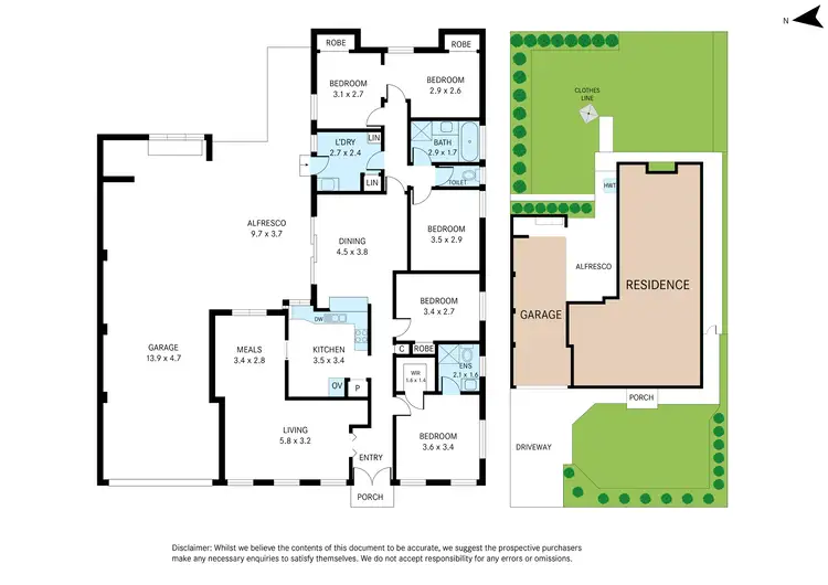 Floorplan of Homely house listing, 22 Strada Crescent, Wheelers Hill VIC 3150