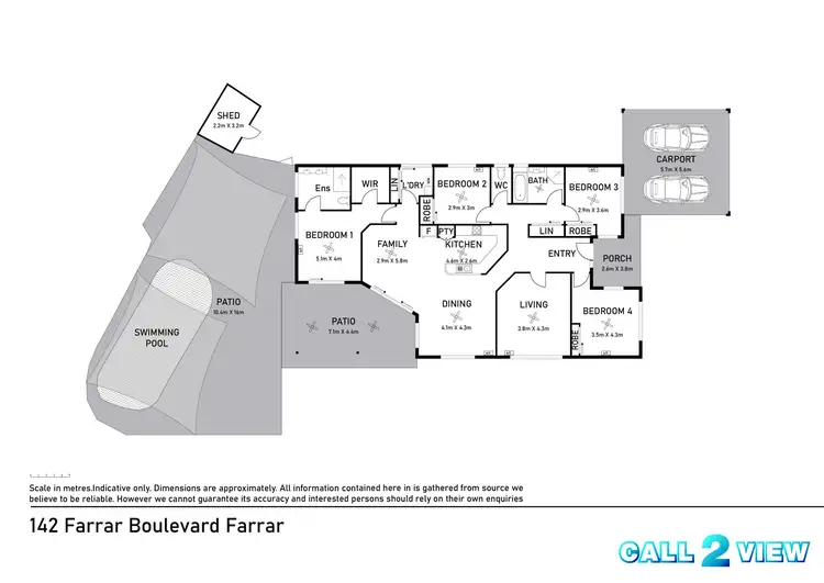 Floorplan of Homely house listing, 142 Farrar Boulevard, Farrar NT 830