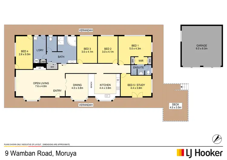 Floorplan of Homely house listing, 9 Wamban Road, Moruya NSW 2537