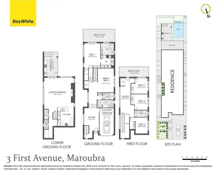 Floorplan of Homely house listing, 3 First Avenue, Maroubra NSW 2035