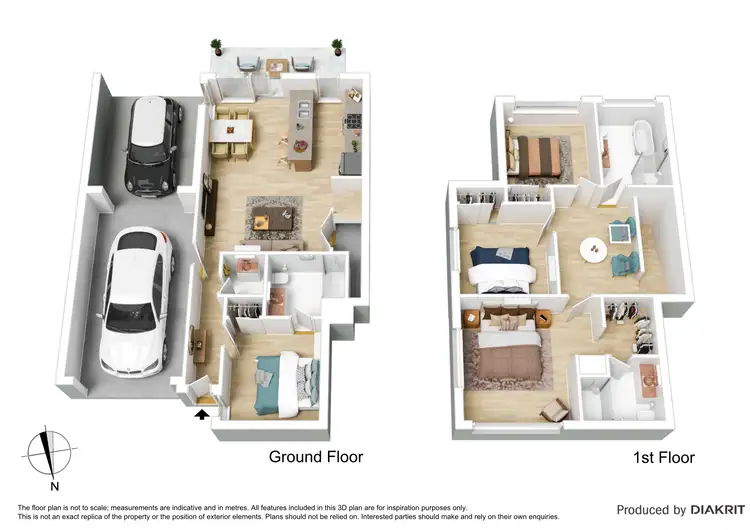Floorplan of Homely townhouse listing, 3/51 Canning Street, Avondale Heights VIC 3034
