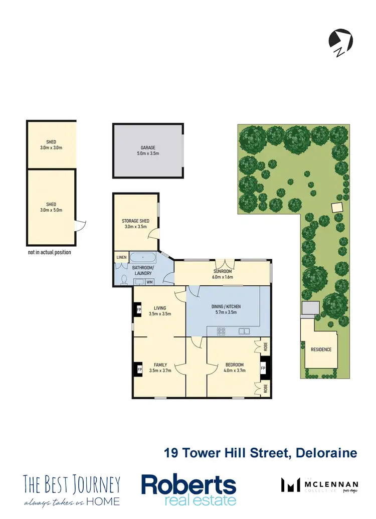 Floorplan of Homely house listing, 19 Tower Hill Street, Deloraine TAS 7304