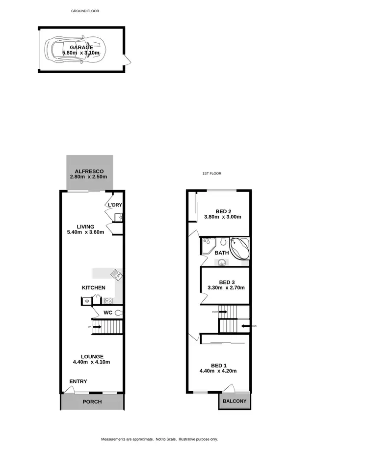 Floorplan of Homely house listing, 1/550 Kotthoff Street, Lavington NSW 2641