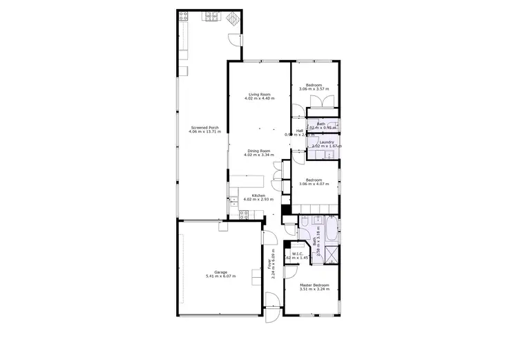 Floorplan of Homely house listing, 36 Tusmore Rise, Craigieburn VIC 3064
