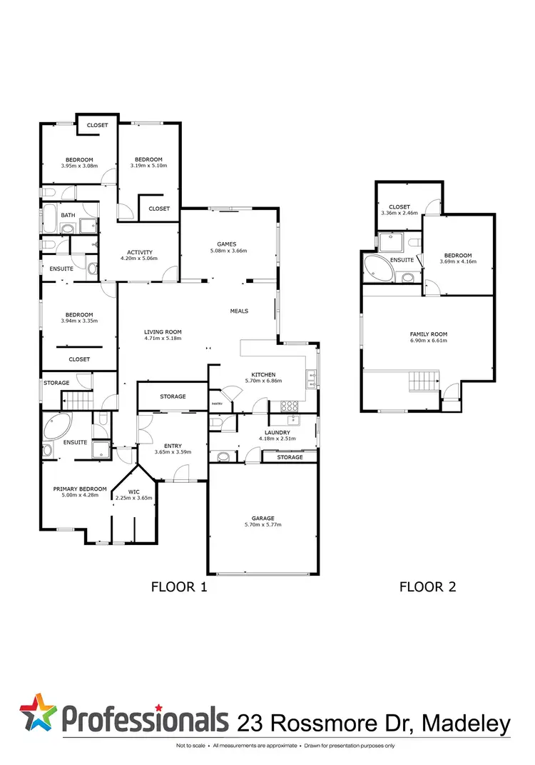 Floorplan of Homely house listing, 23 Rossmore Drive, Madeley WA 6065
