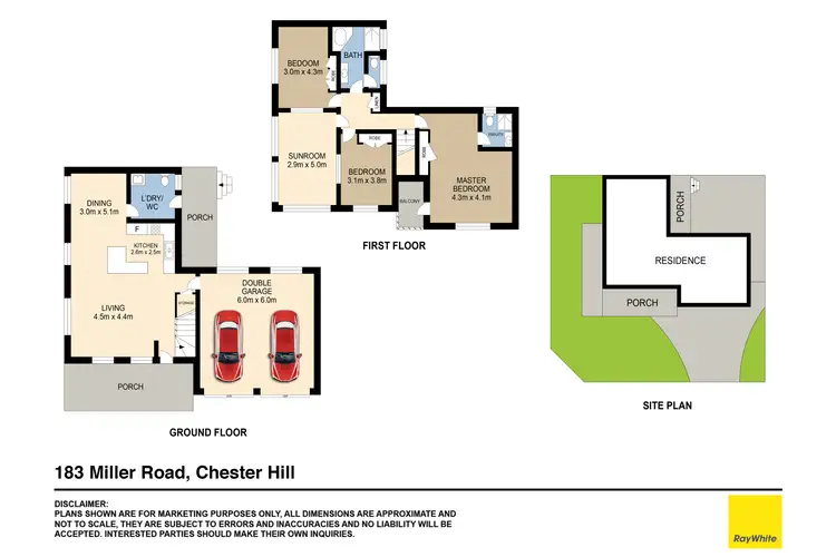 Floorplan of Homely block of units listing, 183 Miller Road, Chester Hill NSW 2162