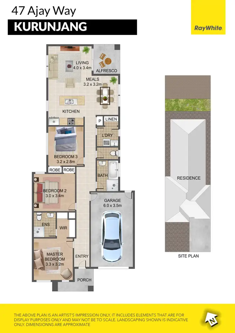 Floorplan of Homely house listing, 47 Ajay Way, Kurunjang VIC 3337