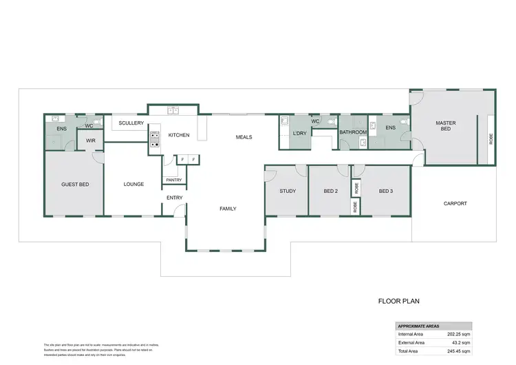 Floorplan of Homely rural property listing, 246 Duckpond Road, Wellard WA 6170