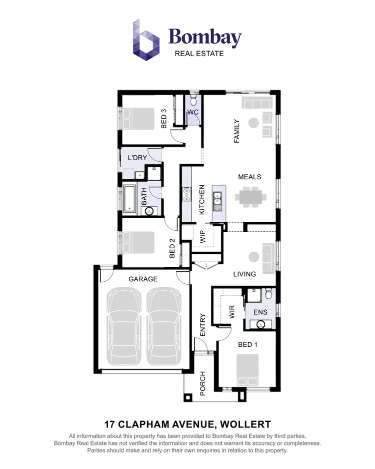 Floorplan of Homely house listing, 17 Clapham Avenue, Wollert VIC 3750