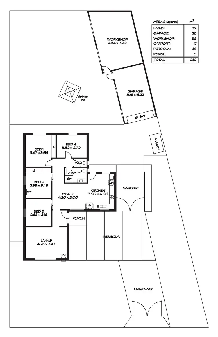 Floorplan of Homely house listing, 3 Coordinate Road, Salisbury North SA 5108