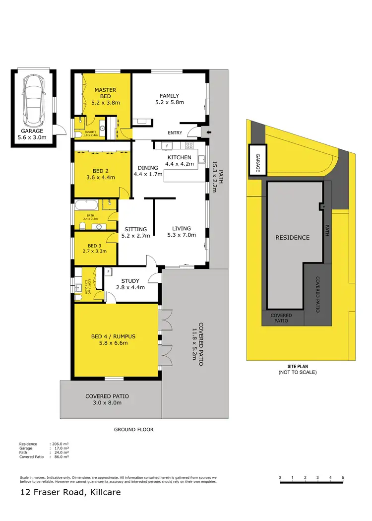 Floorplan of Homely house listing, 12 Fraser Road, Killcare NSW 2257