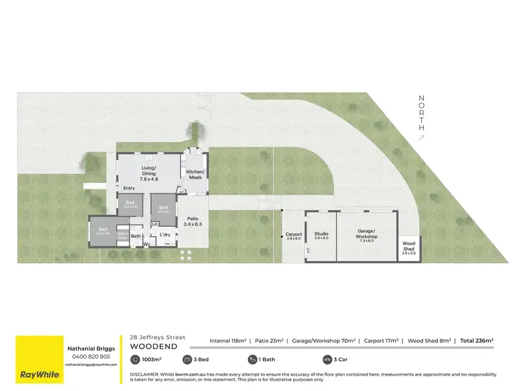 Floorplan of Homely house listing, 28 Jeffreys Street, Woodend VIC 3442