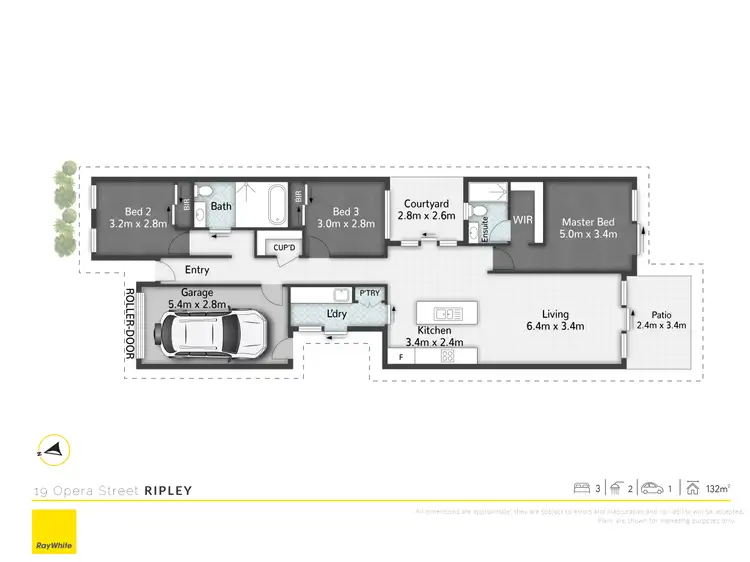 Floorplan of Homely house listing, 19 Opera Street, Ripley QLD 4306