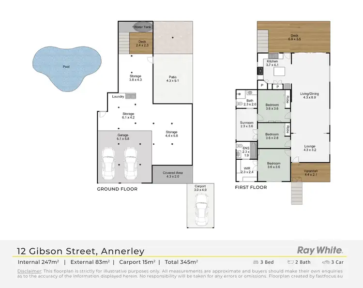 Floorplan of Homely house listing, 12 Gibson Street, Annerley QLD 4103