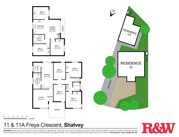 Floorplan of Homely house listing, 11 & 11A Freya Crescent, Shalvey NSW 2770