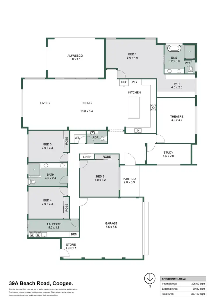 Floorplan of Homely house listing, 39A Beach Road, Coogee WA 6166