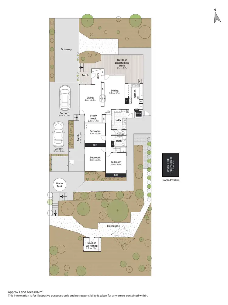 Floorplan of Homely house listing, 29 Brassey Avenue, Highton VIC 3216