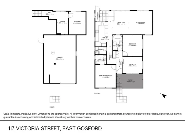 Floorplan of Homely house listing, 117 Victoria Street, East Gosford NSW 2250