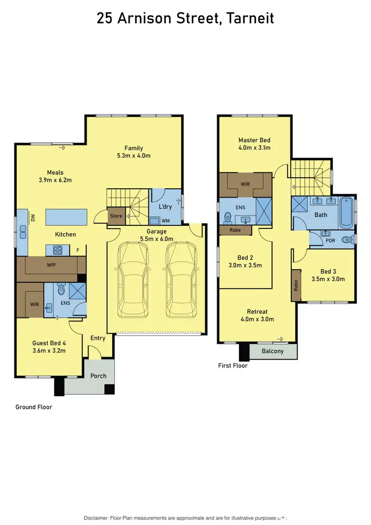 Floorplan of Homely house listing, 25 Arnison Road, Tarneit VIC 3029