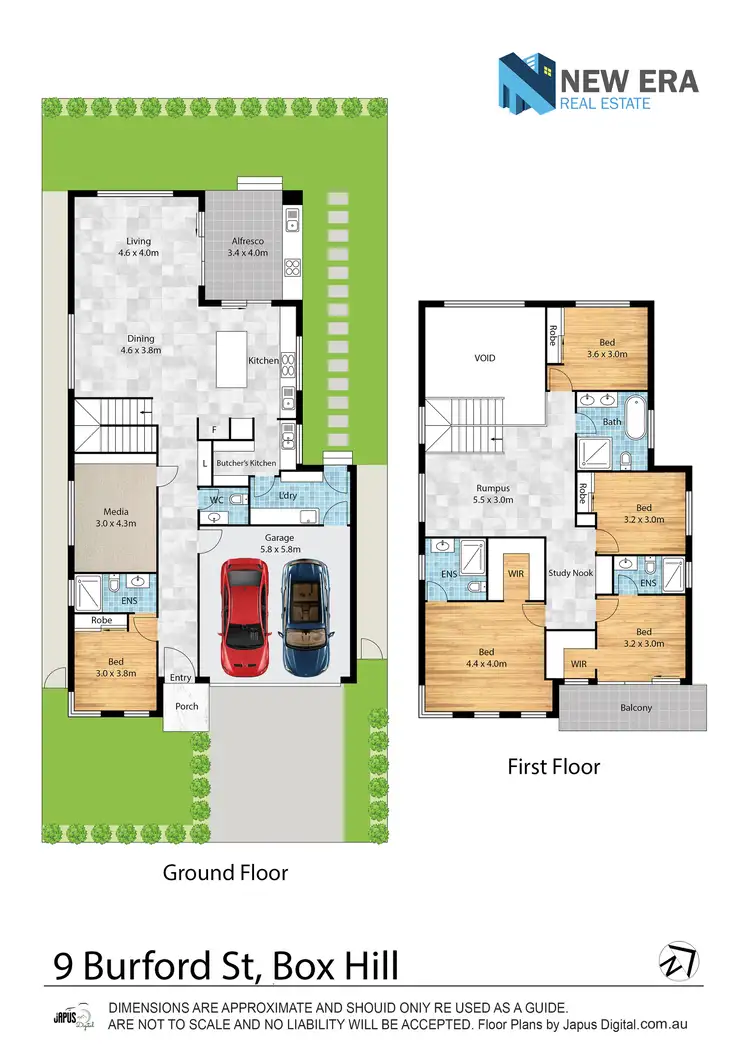 Floorplan of Homely house listing, 9 Burford Street (Rouse Hill Heights), Box Hill NSW 2765