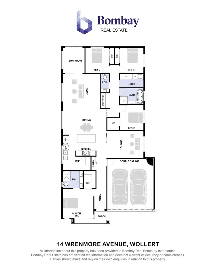 Floorplan of Homely house listing, 14 Wrenmore Avenue, Wollert VIC 3750