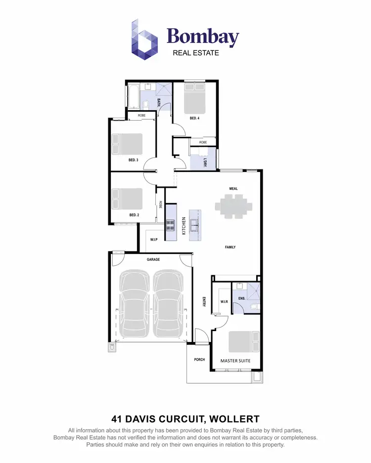Floorplan of Homely house listing, 41 Davis Circuit, Wollert VIC 3750