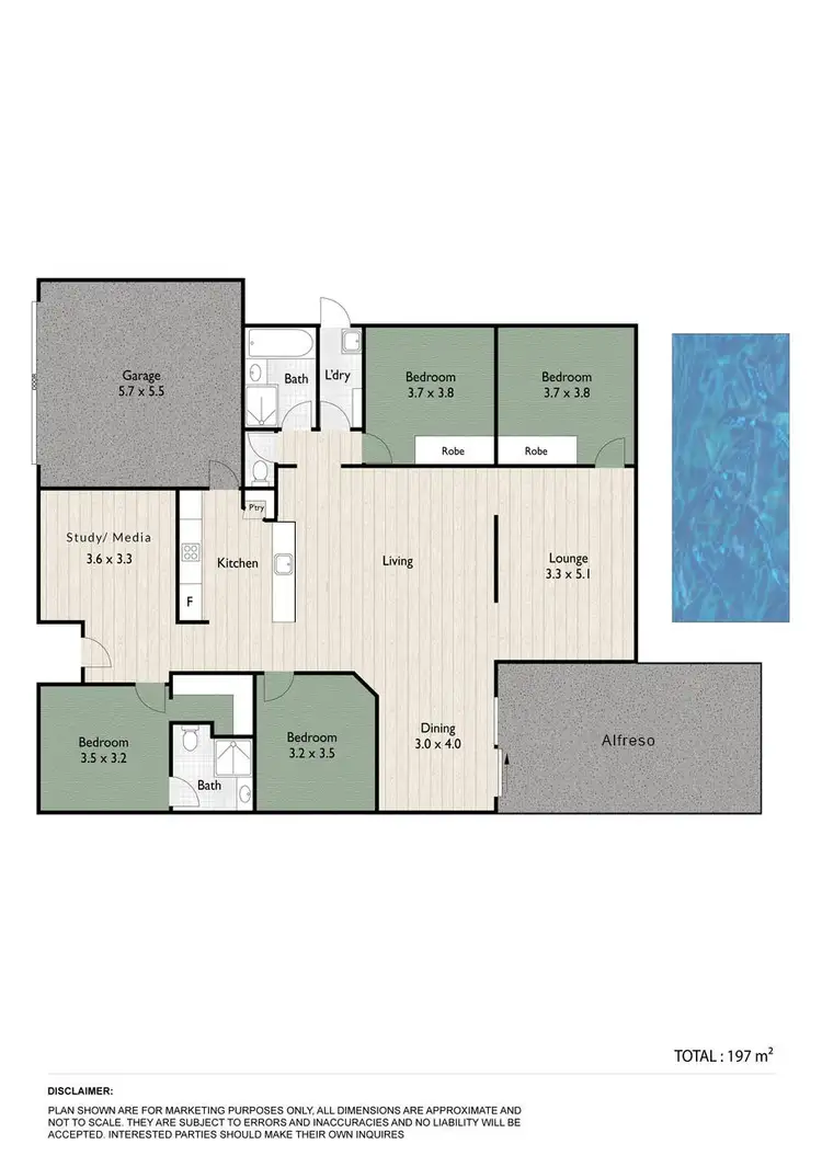 Floorplan of Homely house listing, 14 McPherson Court, North Lakes QLD 4509