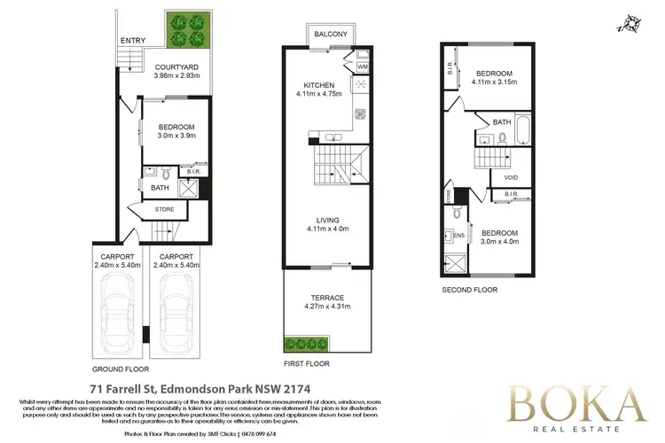 Floorplan of Homely house listing, 71 Farrell Street, Edmondson Park NSW 2174