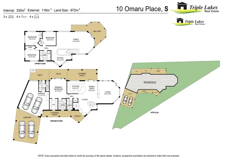 Floorplan of Homely house listing, 10 Omaru Place, Summerland Point NSW 2259