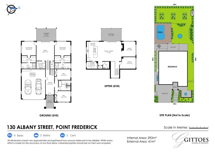 Floorplan of Homely house listing, 130 Albany Street, Point Frederick NSW 2250