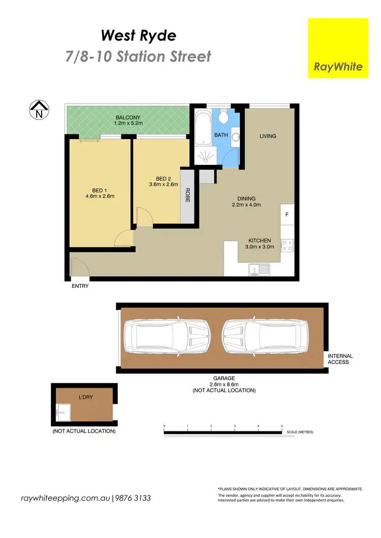 Floorplan of Homely apartment listing, 7/8-10 Station Street, West Ryde NSW 2114