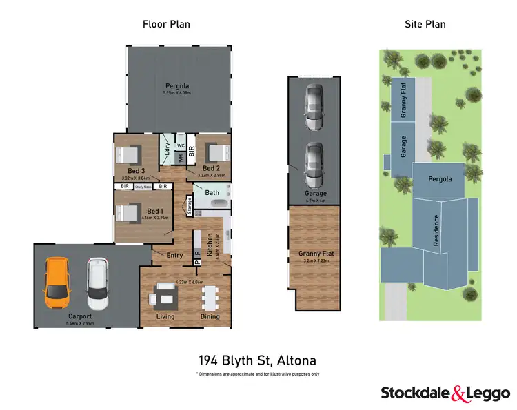 Floorplan of Homely house listing, 194 BLYTH STREET, Altona VIC 3018
