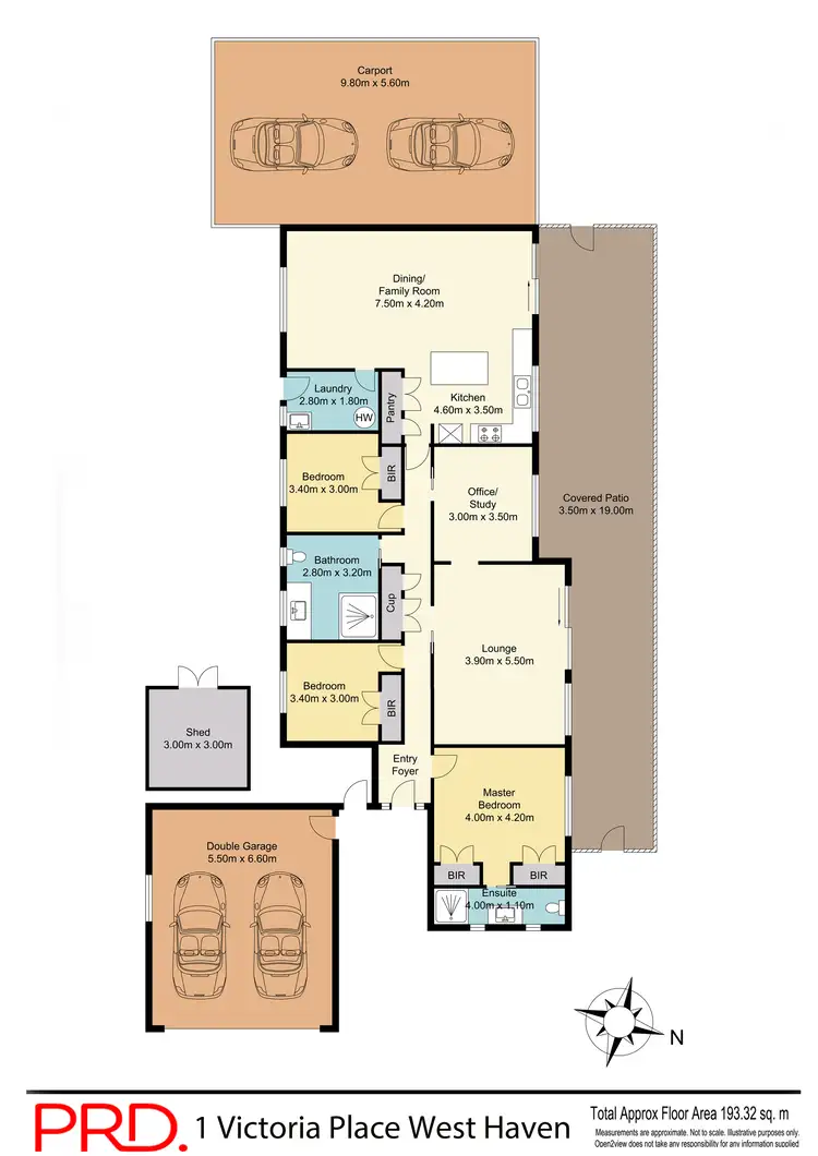 Floorplan of Homely house listing, 1 Victoria Place, West Haven NSW 2443