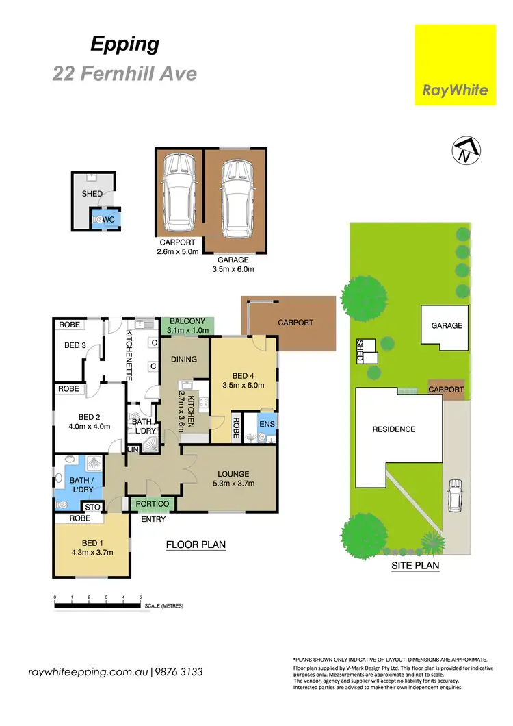 Floorplan of Homely house listing, 22 Fernhill Avenue, Epping NSW 2121