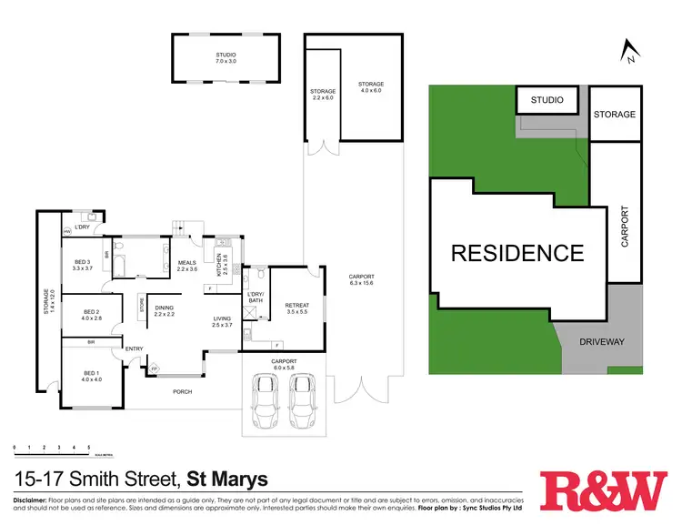 Floorplan of Homely house listing, 15-17 Smith Street, St Marys NSW 2760