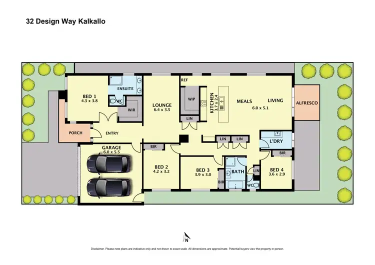 Floorplan of Homely house listing, 32 Design Way, Kalkallo VIC 3064