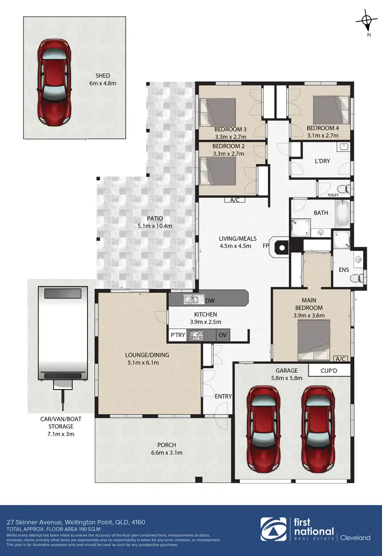 Floorplan of Homely house listing, 27 Skinner Avenue, Wellington Point QLD 4160