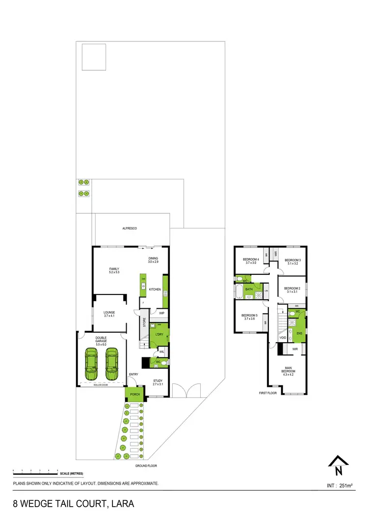 Floorplan of Homely house listing, 8 Wedge Tail Court, Lara VIC 3212