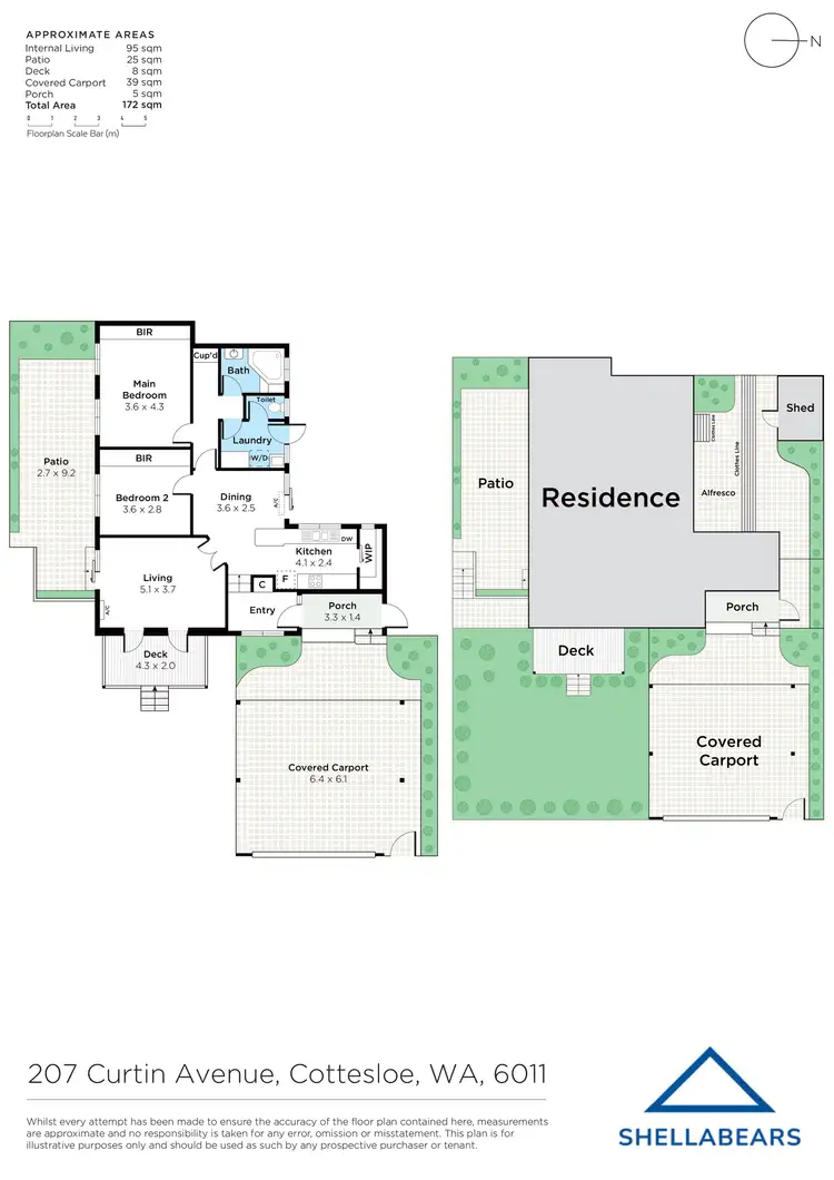 Floorplan of Homely house listing, 207 Curtin Avenue, Cottesloe WA 6011