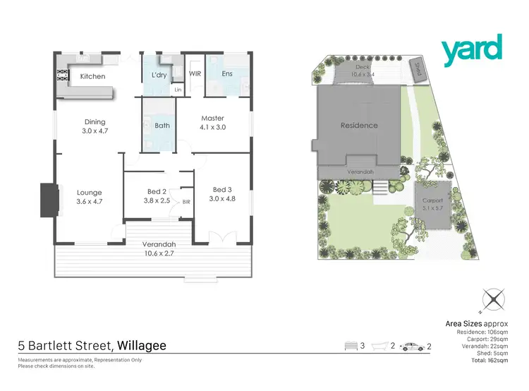 Floorplan of Homely house listing, 5 Bartlett Street, Willagee WA 6156