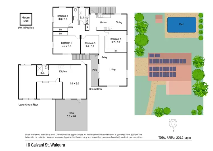 Floorplan of Homely house listing, 16 Galvani Street, Wulguru QLD 4811