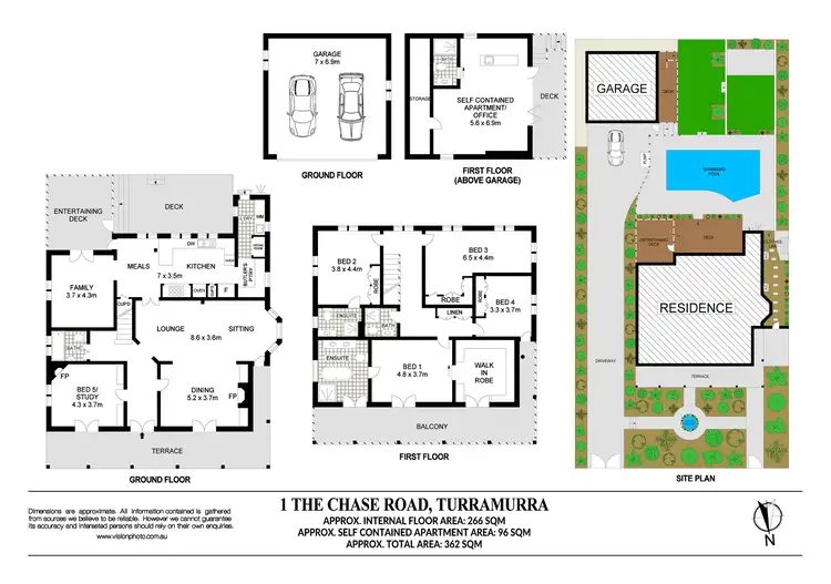 Floorplan of Homely house listing, 1 The Chase Road, Turramurra NSW 2074