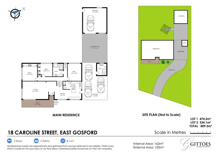 Floorplan of Homely house listing, 18 Caroline Street, East Gosford NSW 2250