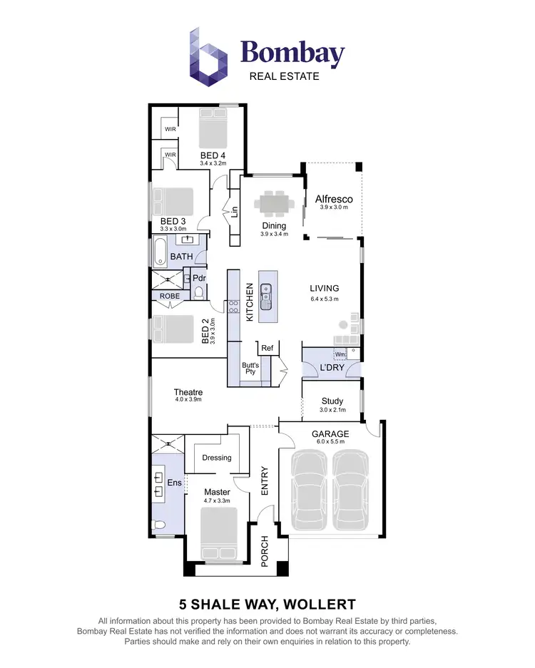 Floorplan of Homely house listing, 5 Shale Way, Wollert VIC 3750