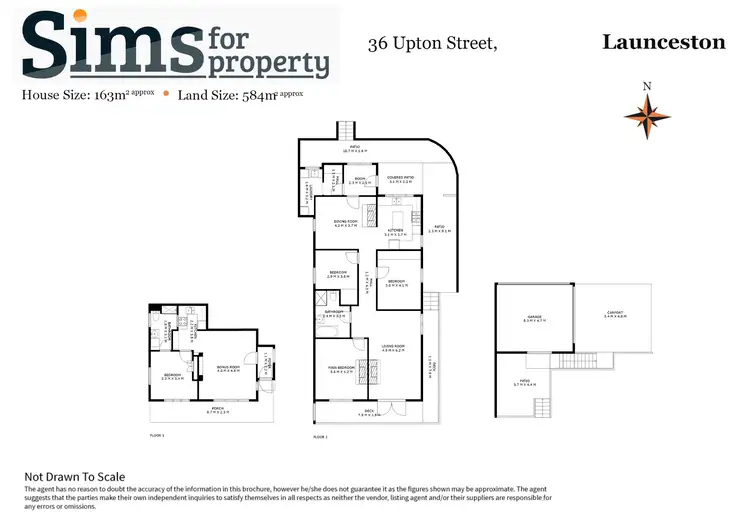 Floorplan of Homely house listing, 36 Upton Street, Launceston TAS 7250
