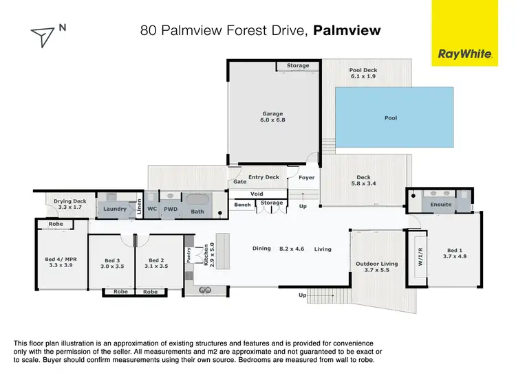 Floorplan of Homely house listing, 80 Palmview Forest Drive, Palmview QLD 4553