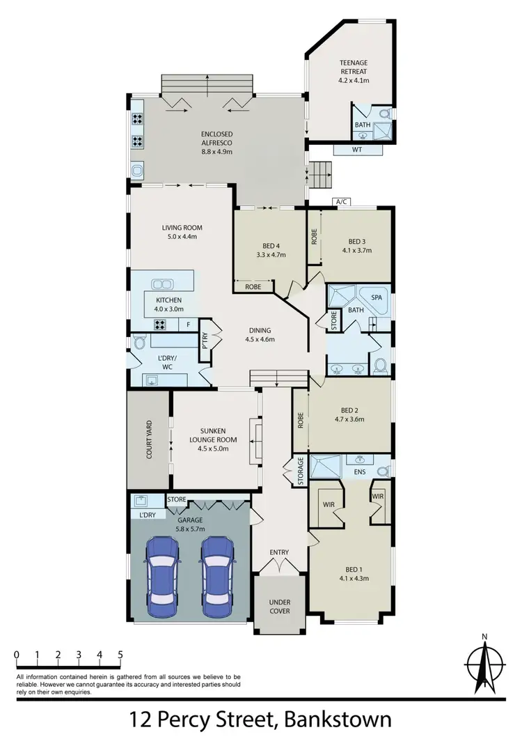 Floorplan of Homely house listing, 12 Percy Street, Bankstown NSW 2200
